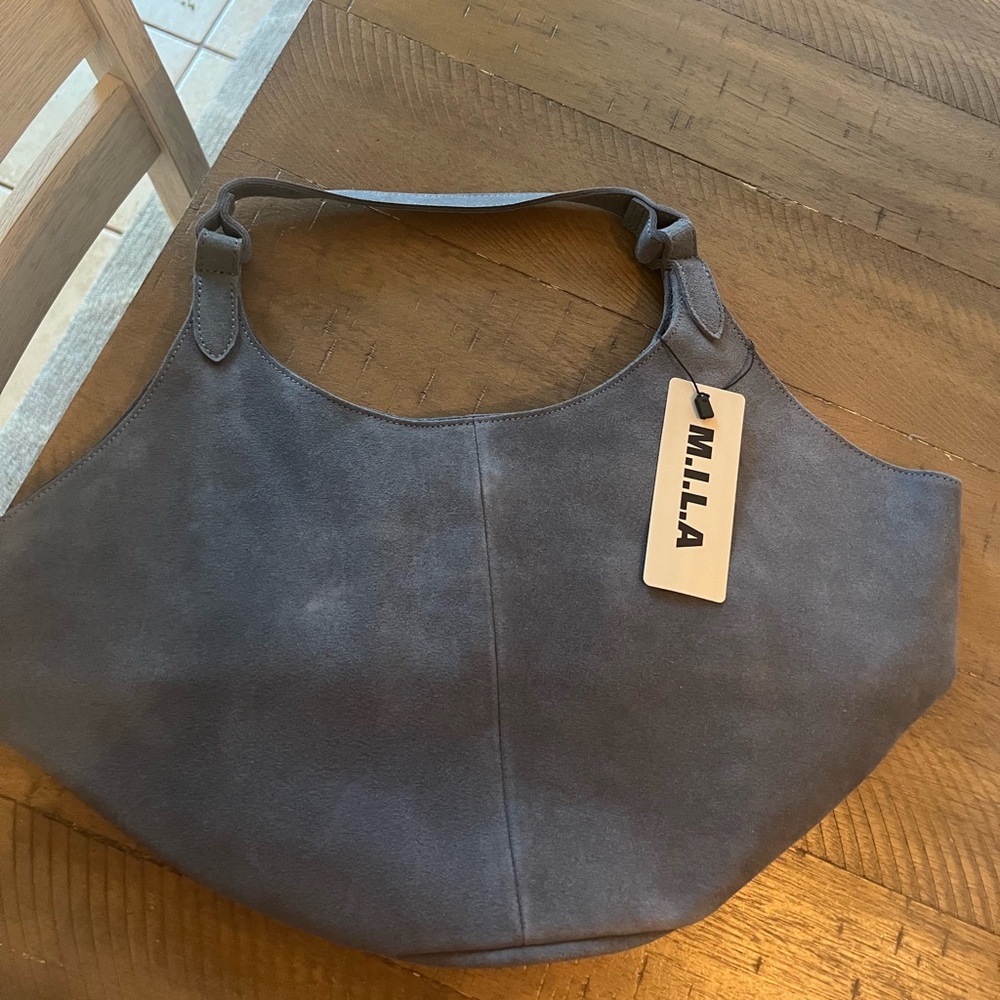 M.I.L.A EMMA leather shoulder bag. New with tags!
